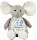 Load image into Gallery viewer, Embroidered Happy Birthday Teddy Bear
