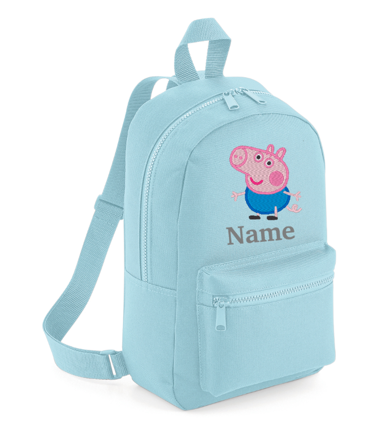 Embroidered Character Backpack