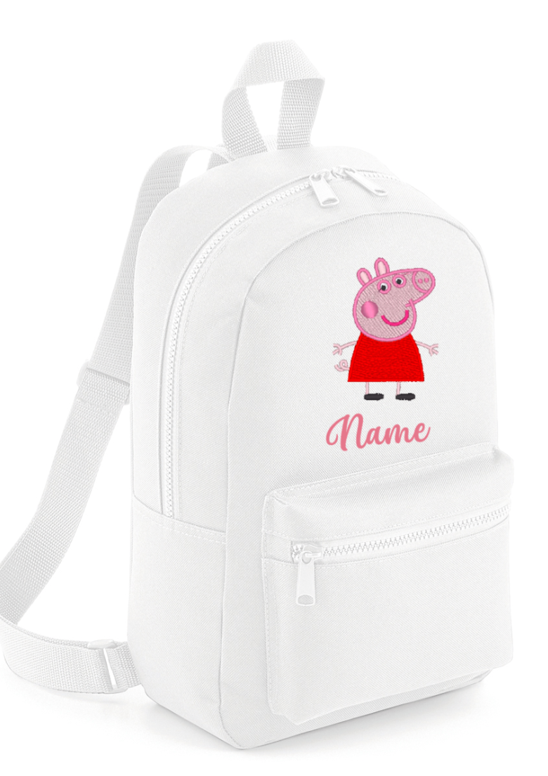 Embroidered Character Backpack