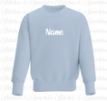 Load image into Gallery viewer, Embroidered Name Jumper Sweatshirt
