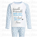 Load image into Gallery viewer, Twinkle Twinkle Little Star Pyjamas

