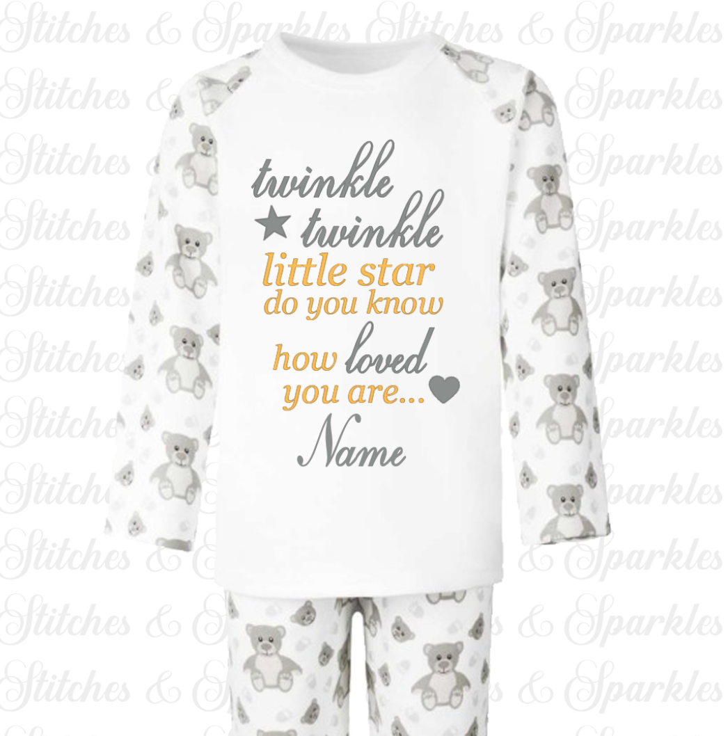 Twinkle Twinkle Little Star Pyjamas