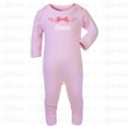 Load image into Gallery viewer, Embroidered Bow Romper
