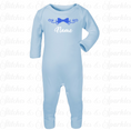 Load image into Gallery viewer, Embroidered Bow Romper
