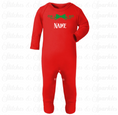 Load image into Gallery viewer, Embroidered Bow Romper

