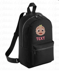 Load image into Gallery viewer, Embroidered Cocomelon JJ Backpack
