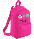 Load image into Gallery viewer, Embroidered Safari Animals Backpack
