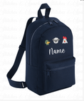 Load image into Gallery viewer, Embroidered Farm Animals Backpack
