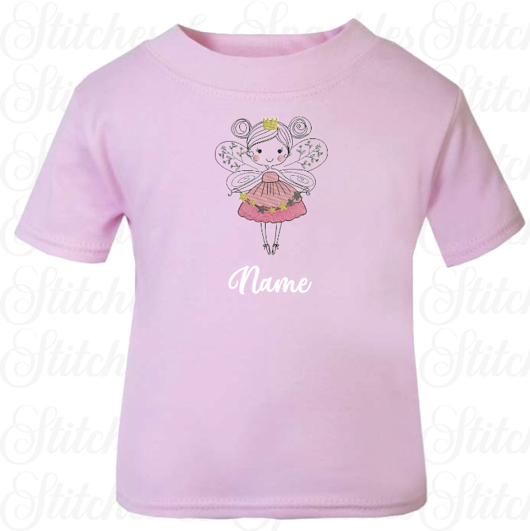 Embroidered Princess Fairy T-shirt