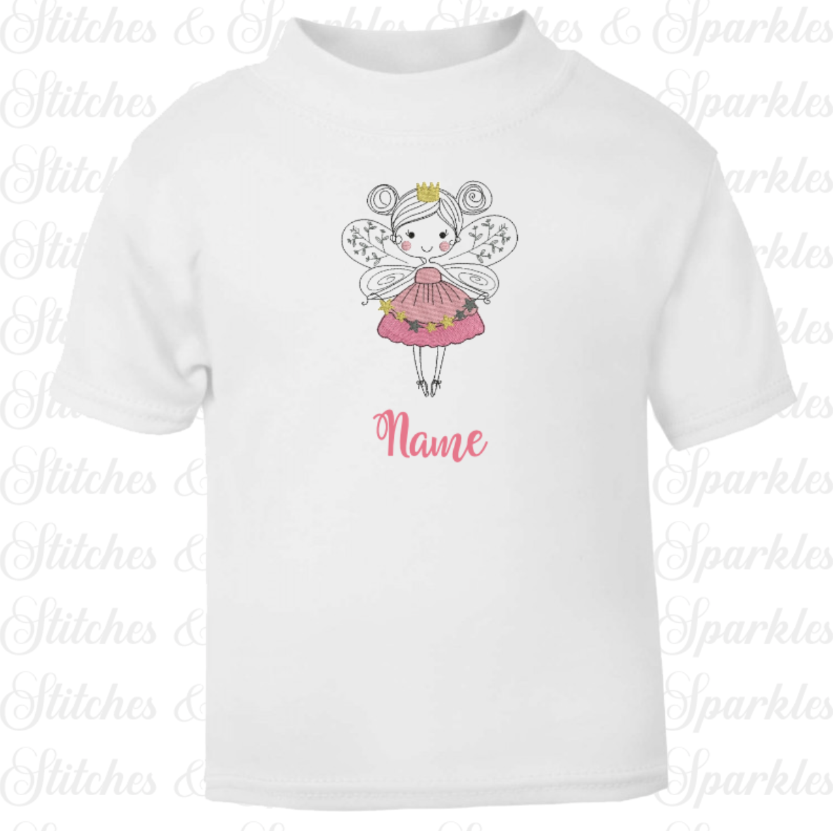 Embroidered Princess Fairy T-shirt