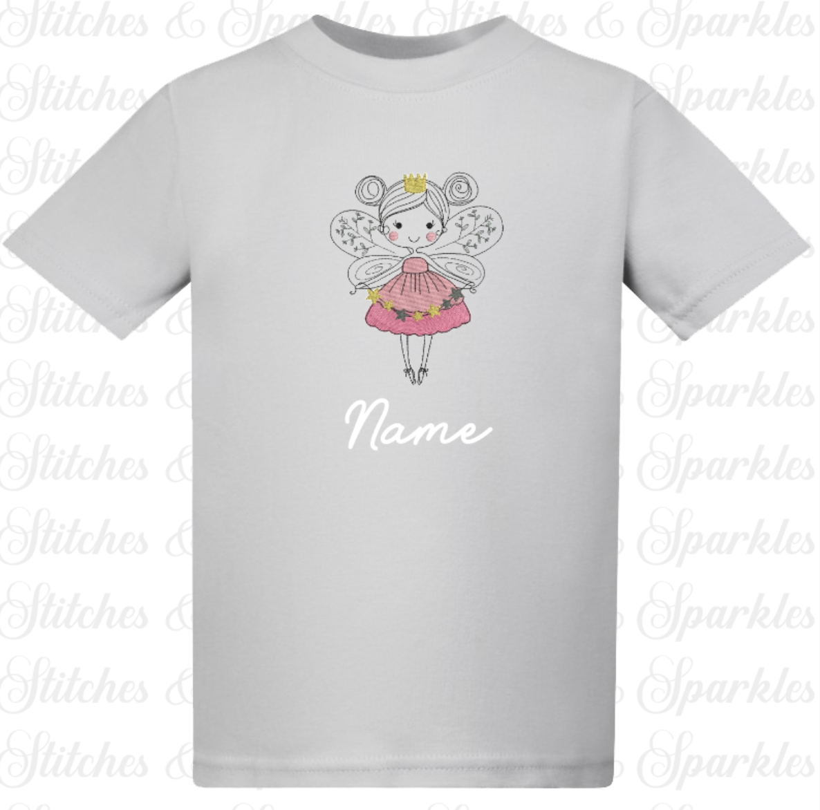 Embroidered Princess Fairy T-shirt