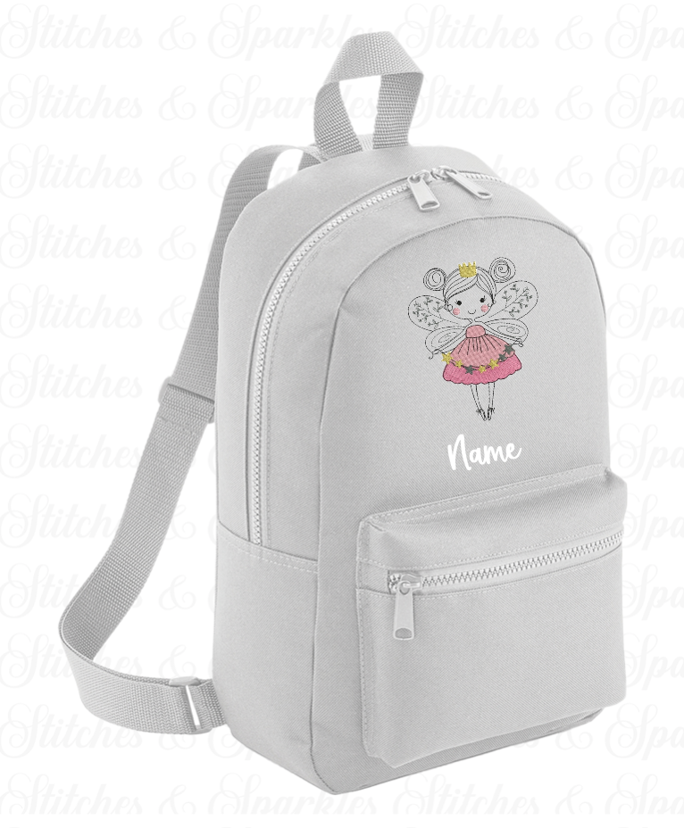 Embroidered Princess Fairy Backpack