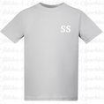 Load image into Gallery viewer, Embroidered Initial T-shirt
