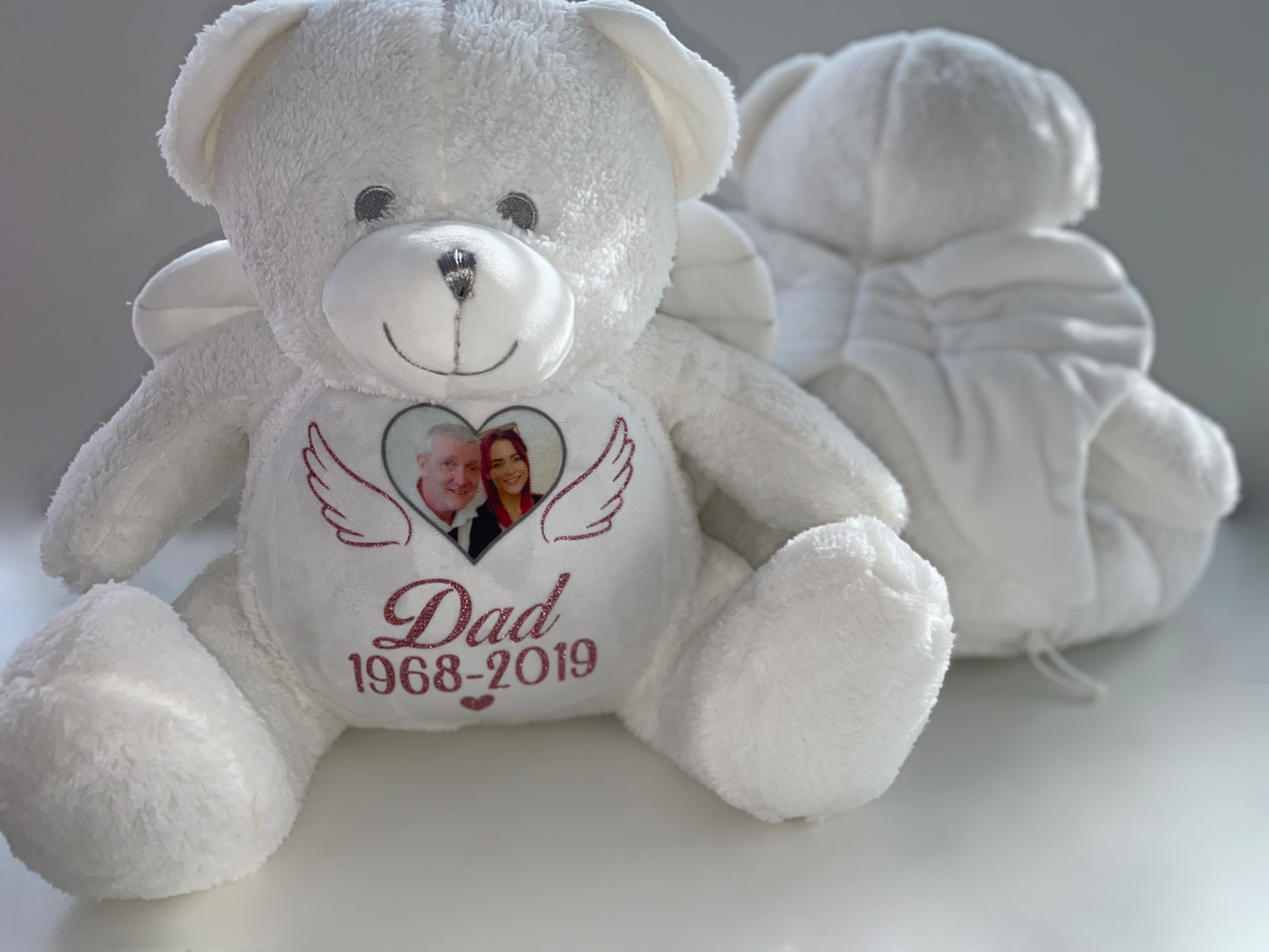 Personalised angel teddy on sale bear