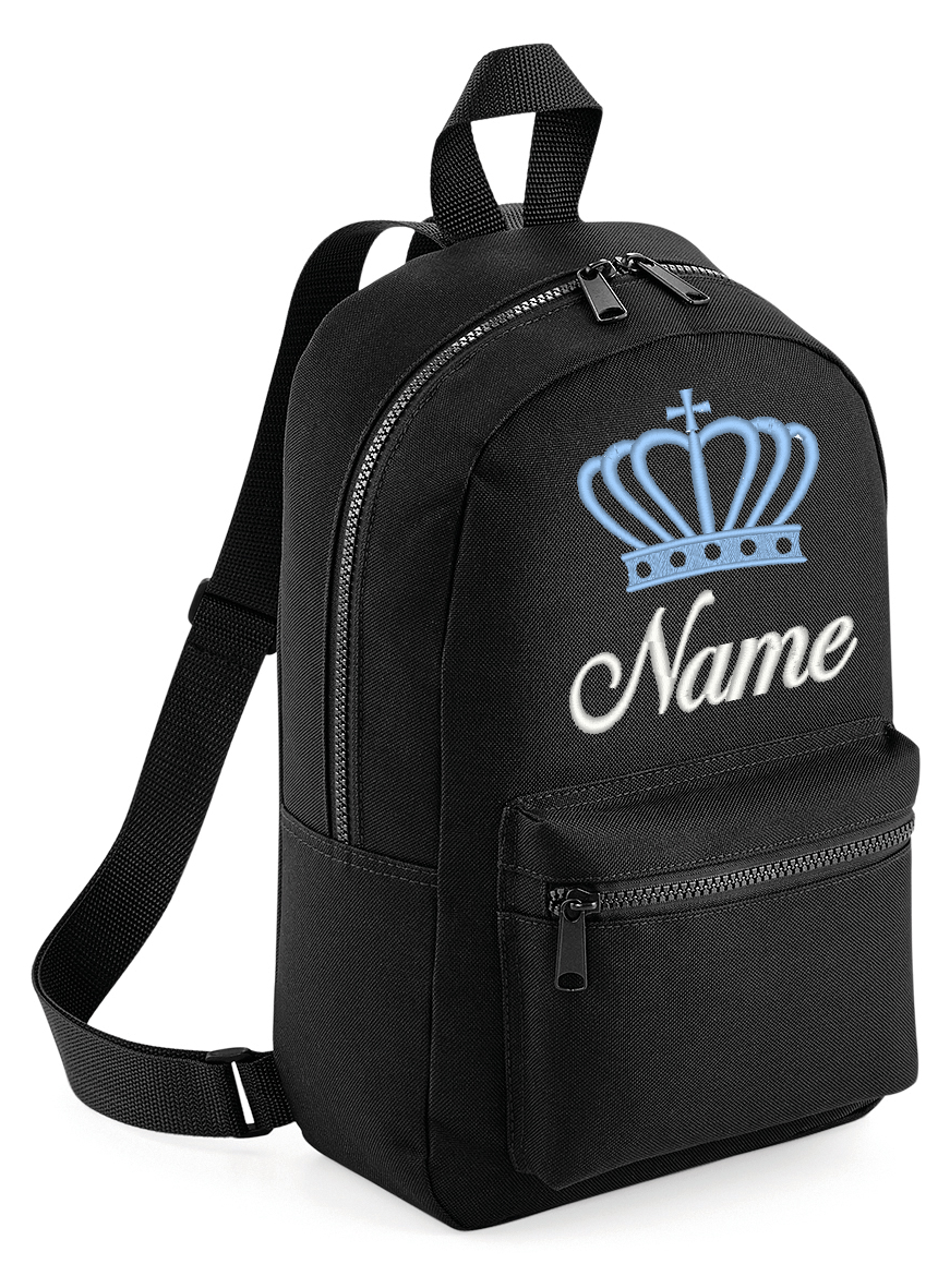 Embroidered Crown Backpack