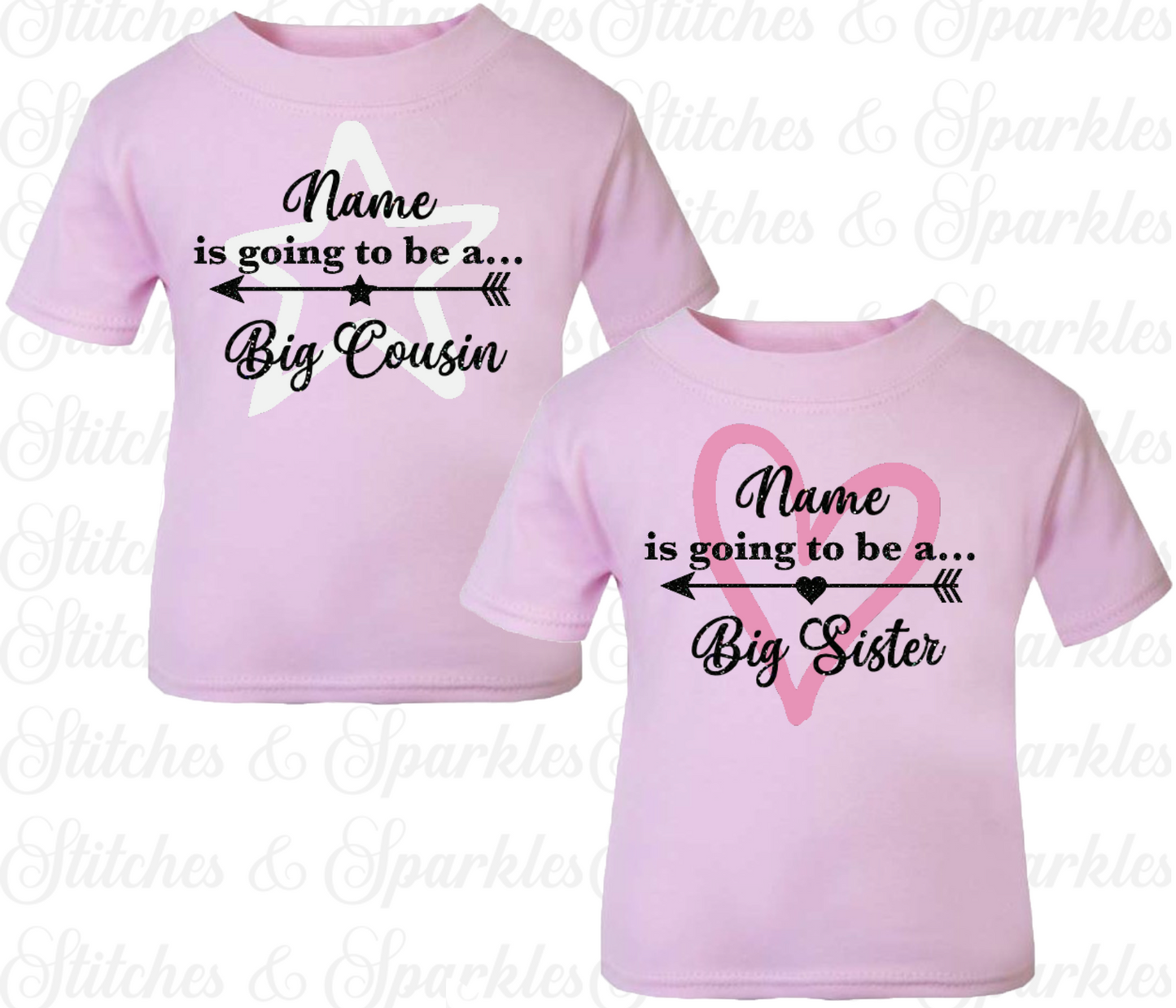 I'm going to be a... Big Sister / Brother / Cousin T-shirt