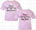 Load image into Gallery viewer, I'm going to be a... Big Sister / Brother / Cousin T-shirt

