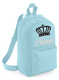 Load image into Gallery viewer, Embroidered Crown Backpack
