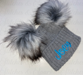 Load image into Gallery viewer, Personalised Pom Pom Hat
