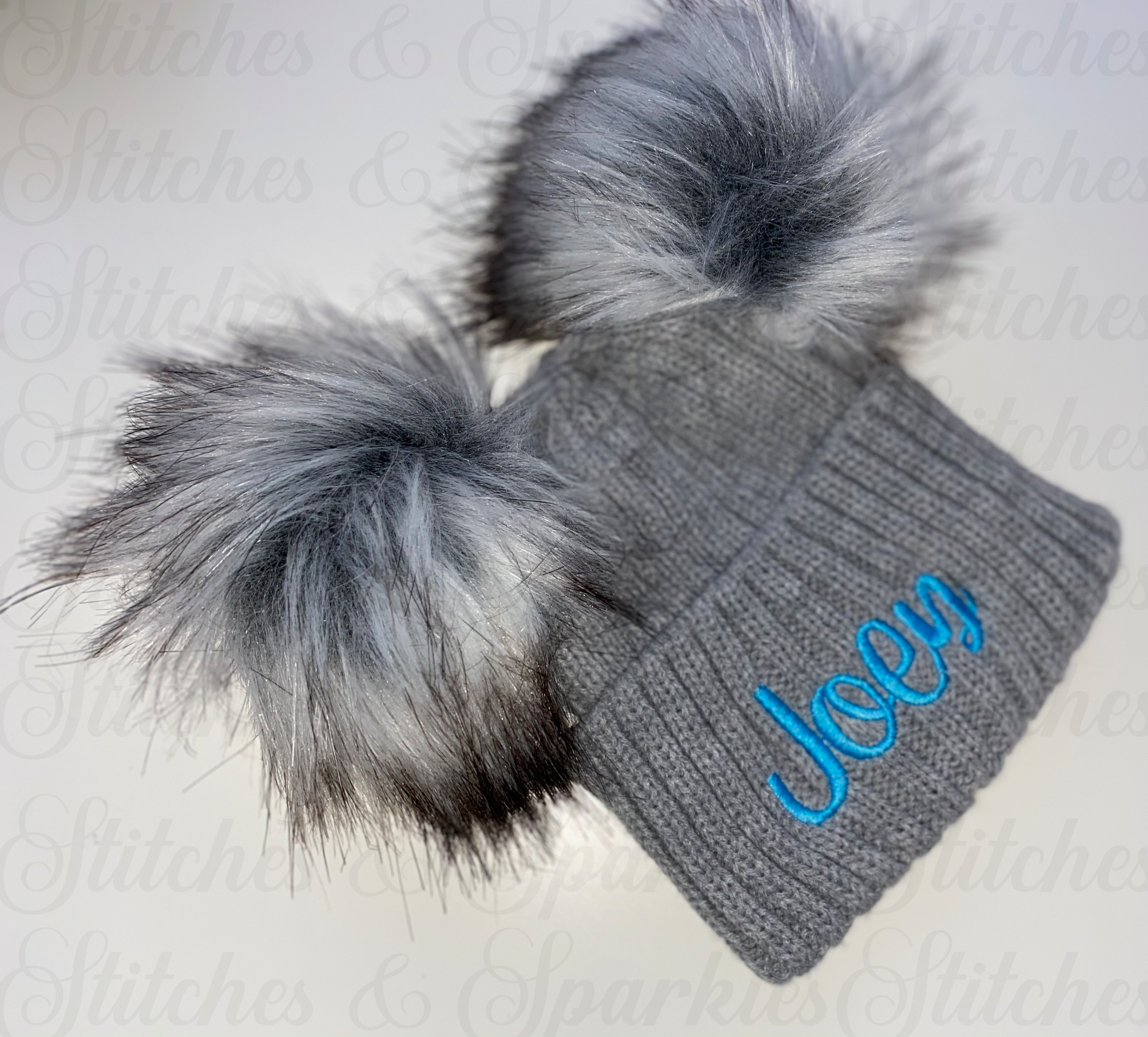 Personalised Pom Pom Hat