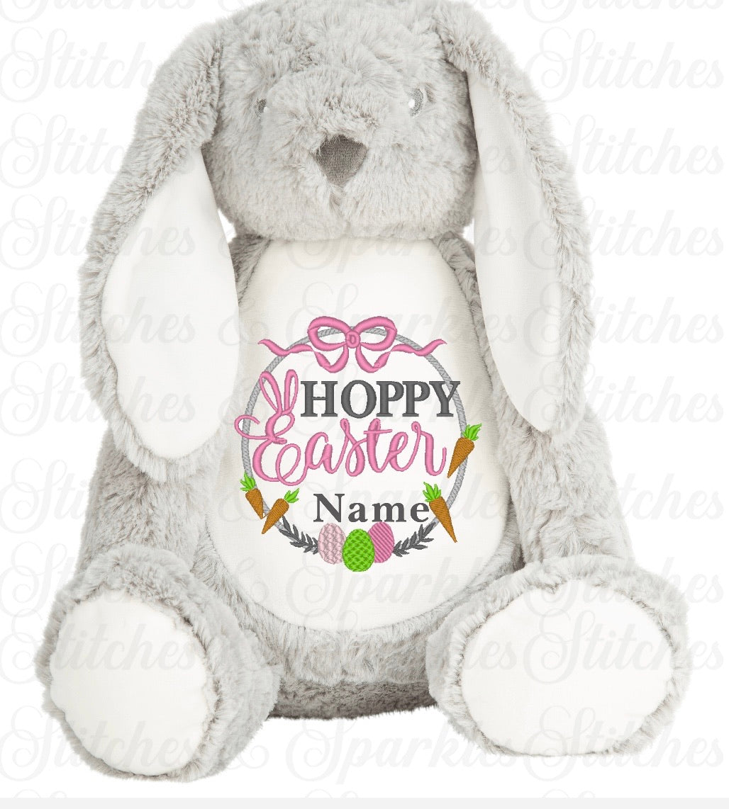 Embroidered Easter Bunny Rabbit Teddy