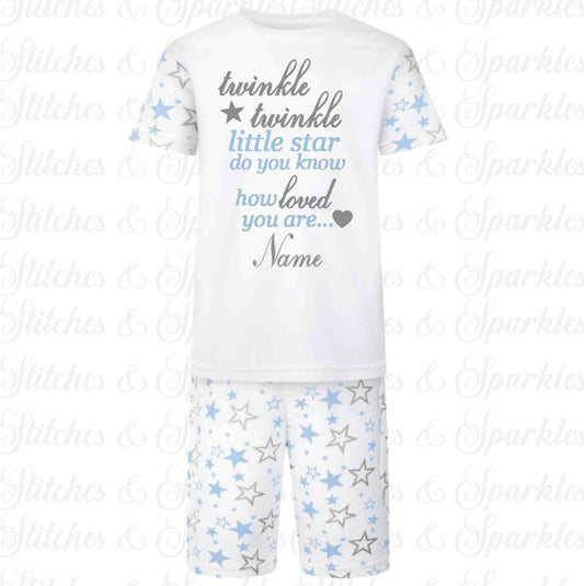 Twinkle Twinkle Little Star Pyjama Short Set