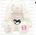 Load image into Gallery viewer, Baby Announcement Scan Photo Teddy
