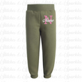 Load image into Gallery viewer, Embroidered Joggers - Initial & Name
