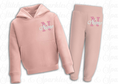 Load image into Gallery viewer, Hoodie & Joggers - Embroidered Initial & Name
